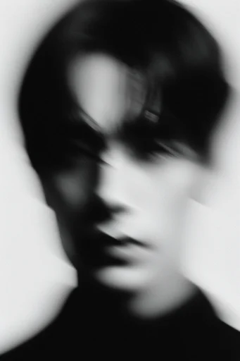 Kinetic Monochrome Noir moodboard — generate AI images in this style