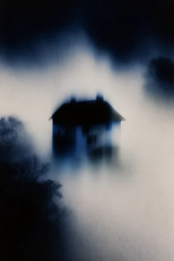 Spectral Ethereal Noir style reference image — glowing atmospheric aura
