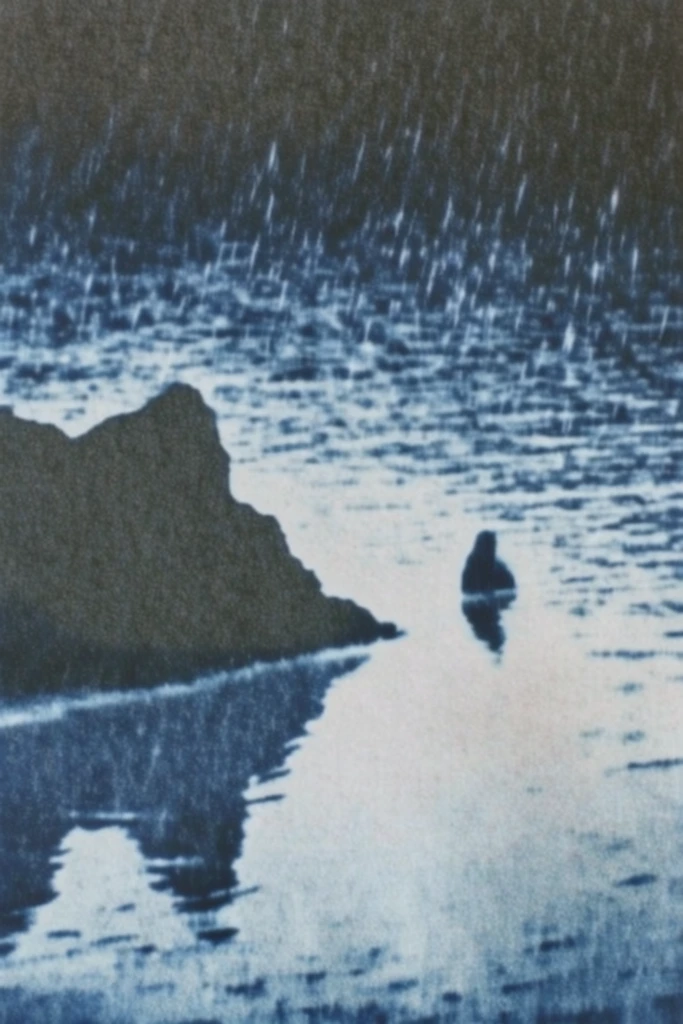 Spectral Indigo Nocturne style AI image example 2