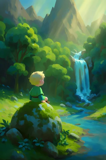 Enchanted Woodland Whimsy style AI image example 2