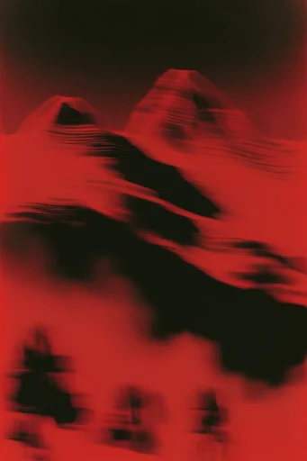 Crimson Noir Surrealism style reference image — dramatic noir high-contrast lighting