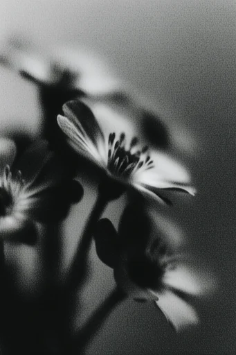 Velvety Noir Spectralism style reference image — soft-focus depth of field