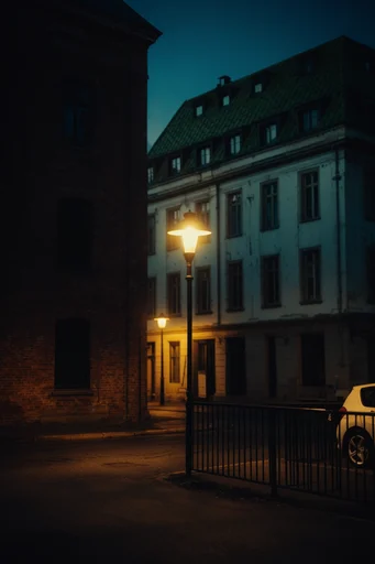 Cinematic Nocturnal Noir style reference image — cinematic night photography