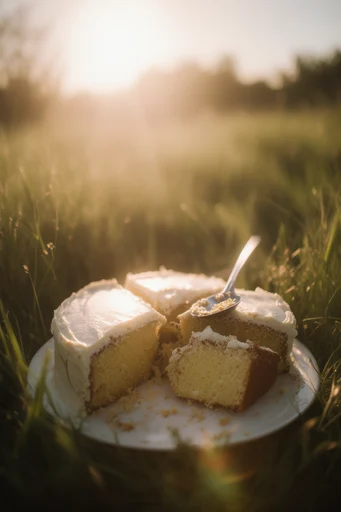 Ethereal Golden Nostalgia style reference image — shallow depth of field