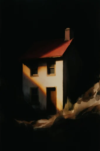 Cinematic Chiaroscuro Portraiture style AI image example 4