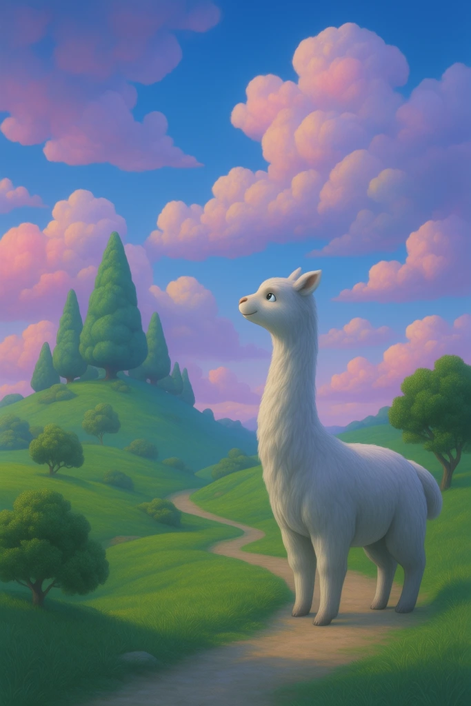 Ethereal Pastel Surrealism style AI image example 3