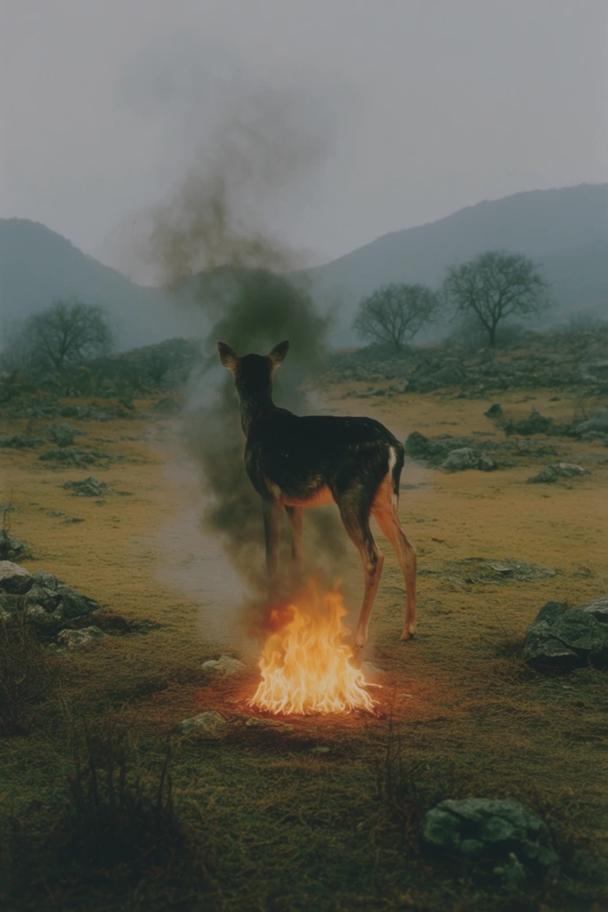Cinematic Twilight Surrealism style AI image example 3