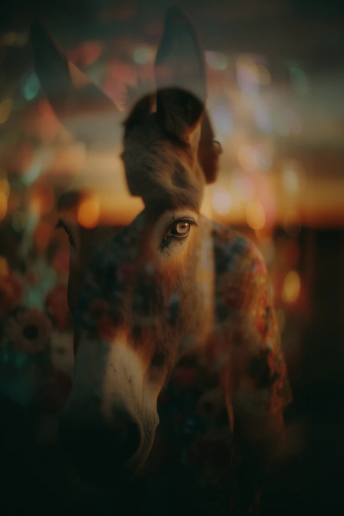 Prismatic Nocturnal Dreamscape style AI image example 3