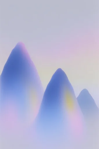 Ethereal Luminescent Gradient style reference image — ethereal liquid gradients