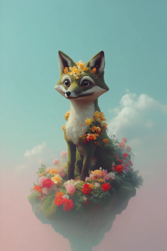 Ethereal Surrealist Dioramas style AI image example 3