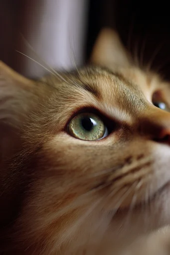 Luminous Ocular Macro style reference image — hyper-detailed texture