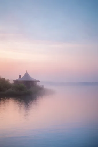 Ethereal Pastel Minimalism style AI image example 4