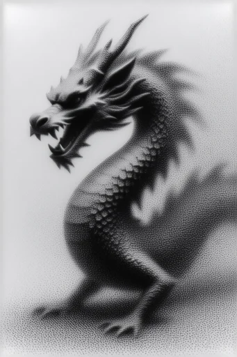 Ethereal Particulate Minimalism style reference image — high contrast grain