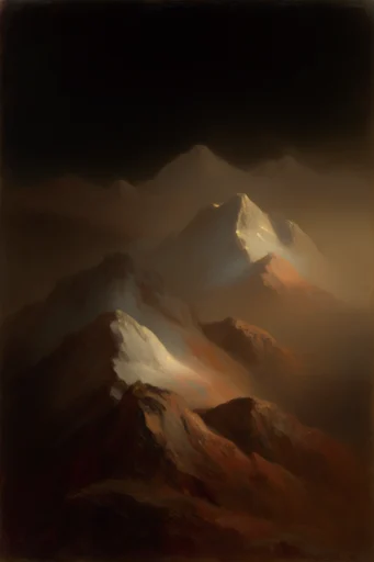 Luminous Chiaroscuro Etherealism style reference image — celestial fantasy