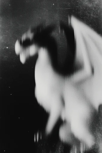 Spectral Motion Noir style reference image — high contrast monochrome