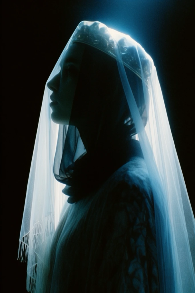 Sacred Gothic Noir style AI image example 1
