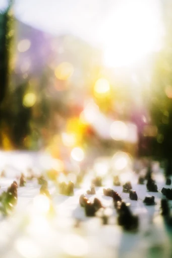 Luminous Ethereal Glow style reference image — prismatic bokeh