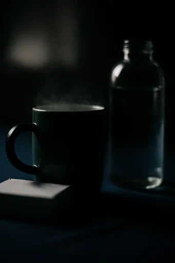 Cinematic Noir Introspection style reference image — cinematic noir
