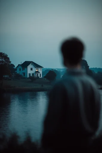 Cinematic Melancholic Minimalism style AI image example 4