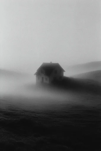 Atmospheric Monochrome Pictorialism style AI image example 4