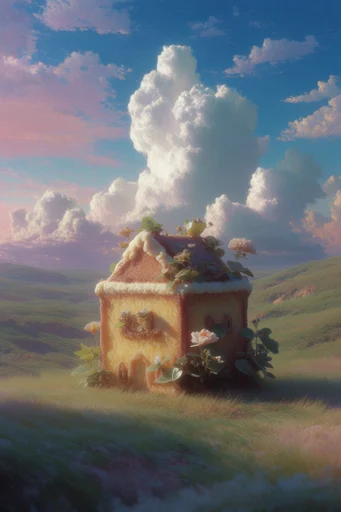 Ethereal Pastel Surrealism style reference image — serene atmosphere