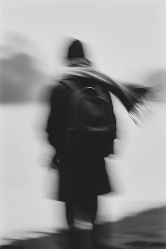 Haunting Liminal Monochrome moodboard — generate AI images in this style
