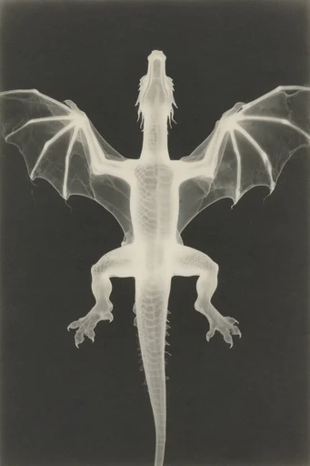 Monochrome Spectral Science style reference image — ethereal luminescence