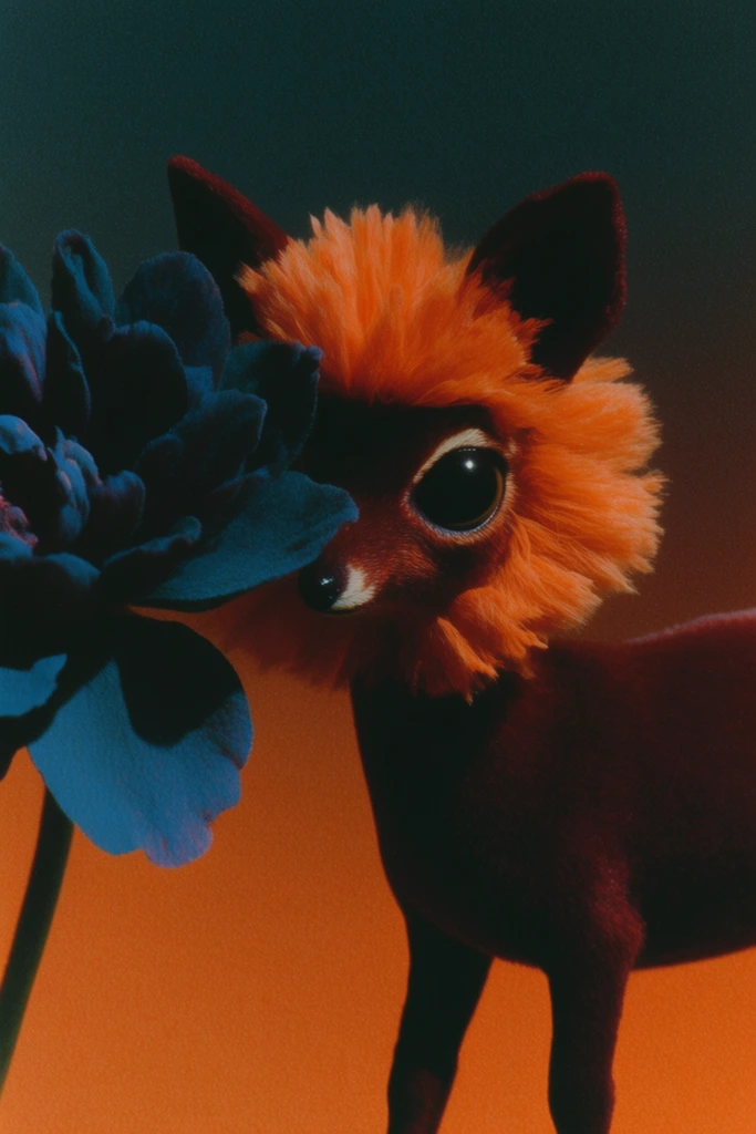 Retro Surrealist Bloom style AI image example 3