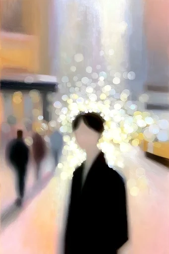 Luminous Ethereal Impressionism style reference image — soft-focus impressionism