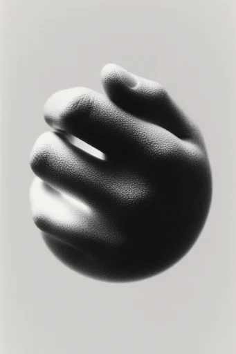 Cinematic Noir Minimalism style reference image — high contrast monochrome
