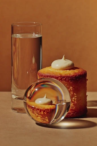Amber Surrealist Still-Life style reference image — tactile natural elements