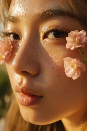 Luminous Amber Macro style reference image — shallow depth of field