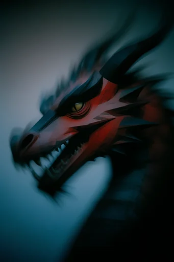 Nocturnal Cinematic Blur style reference image — low-key moody lighting