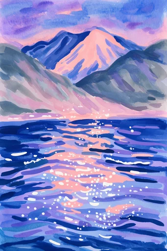 Ethereal Submerged Expressionism style reference image — underwater expressionism