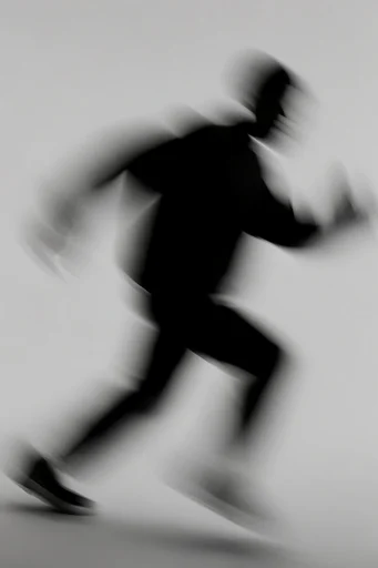 Ethereal Monochrome Kineticism moodboard — generate AI images in this style