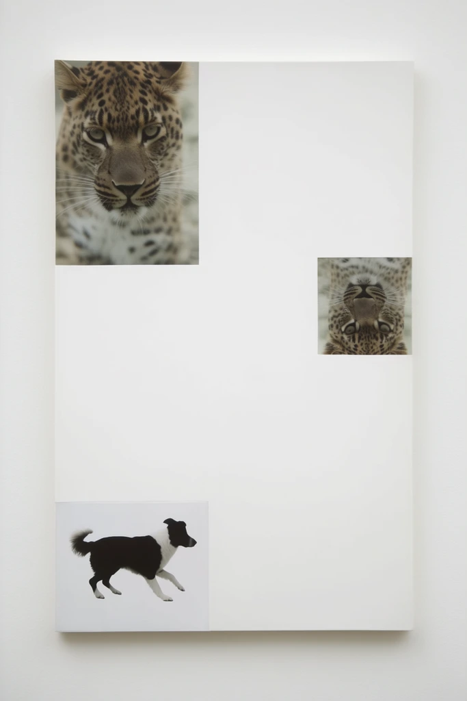 Deconstructed Archival Minimalism style AI image example 3
