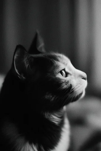 Velvety Noir Spectralism style reference image — soft-focus depth of field
