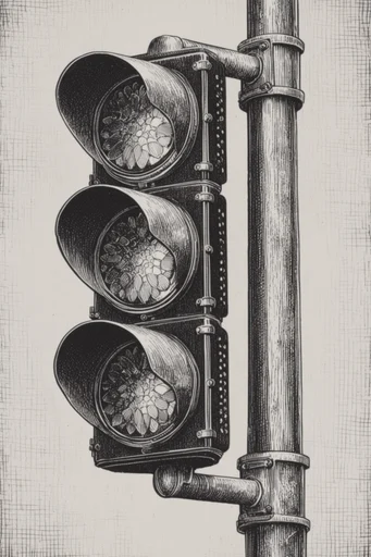 Classical Intaglio Monochromatism style reference image — cross-hatching