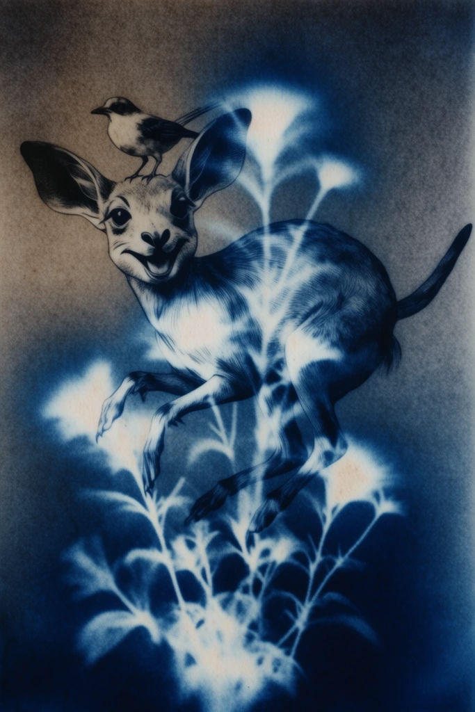 Ethereal Nocturnal Pictorialism style AI image example 3