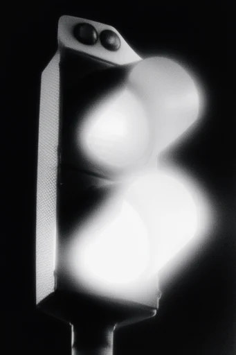 Spectral Luminescent Noir style reference image — overexposed halo