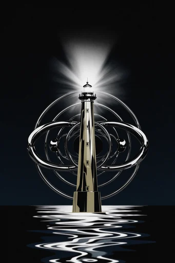 Monochrome Spectral Science style reference image — experimental photogram