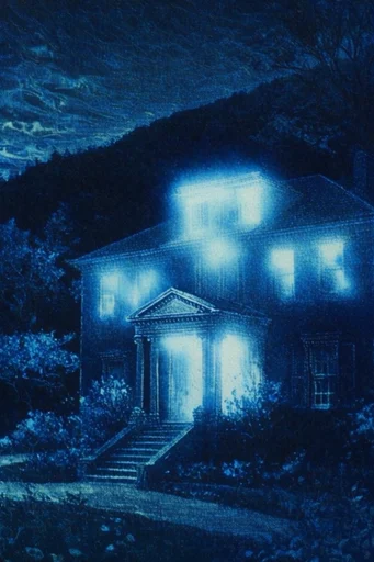 Luminescent Cobalt Nocturne style reference image — ethereal white highlights