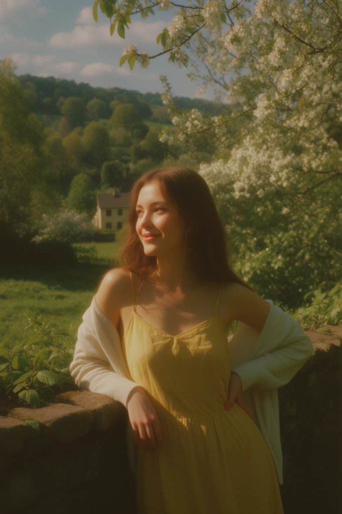 Nostalgic Sun-Drenched Analog style AI image example 2
