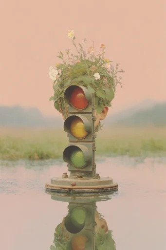 Surreal Botanical Archive style reference image — botanical surrealism