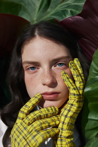 High-Contrast Avant-Garde Editorial moodboard — generate AI images in this style