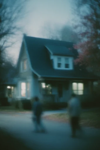 Ethereal Nocturnal Haze style reference image — teal and green color grade