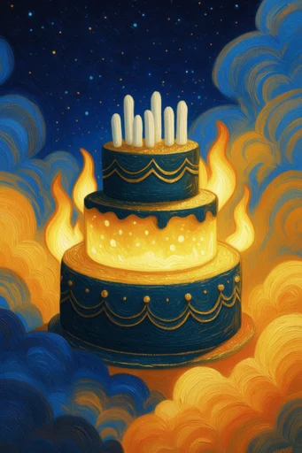 Luminous Twilight Storybook style reference image — surreal dreamscape