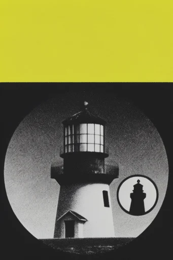 Graphic Print Noir style reference image — duotone palette