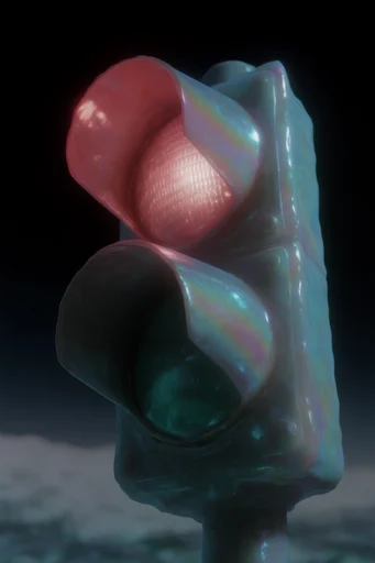Bioluminescent Abyssal Biomech style reference image — biomechanical