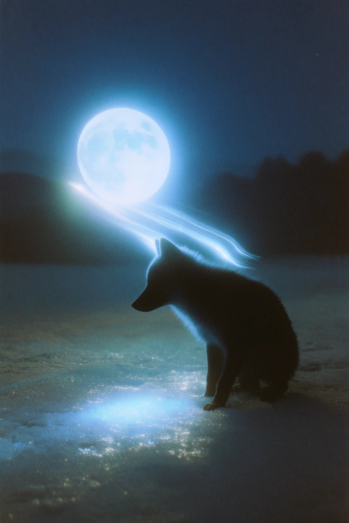 Luminous Cobalt Twilight style AI image example 3